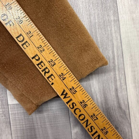 ✅Mens L VTG Cal Craft Faux Fur Lined Brown Corduroy Jacket Western **SMALL TEAR - Picture 8 of 12